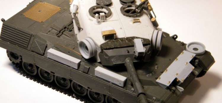 Neues von Perfect Scale Modellbau: Leopard 1A5DK und Dozer und Zarges Boxen