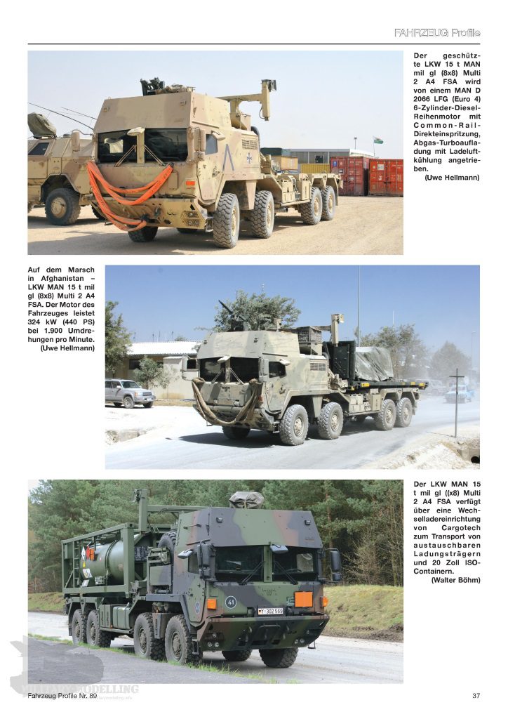 Unitec Medienvertrieb: Fahrzeug Profile 89 - Geschützte Transport- und  Sonderfahrzeuge der Bundeswehr 