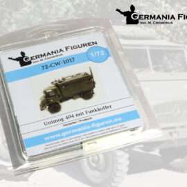 Germania Figuren: Unimog 404 mit Funkkoffer