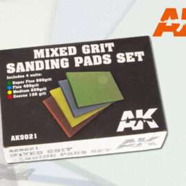 AK Interactive: Mixed Grit Sanding Pad Set