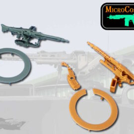 3DMicroCosmos: MG-3 For Leopard 2A6  und MG3 Elevated Cradle For Leopard