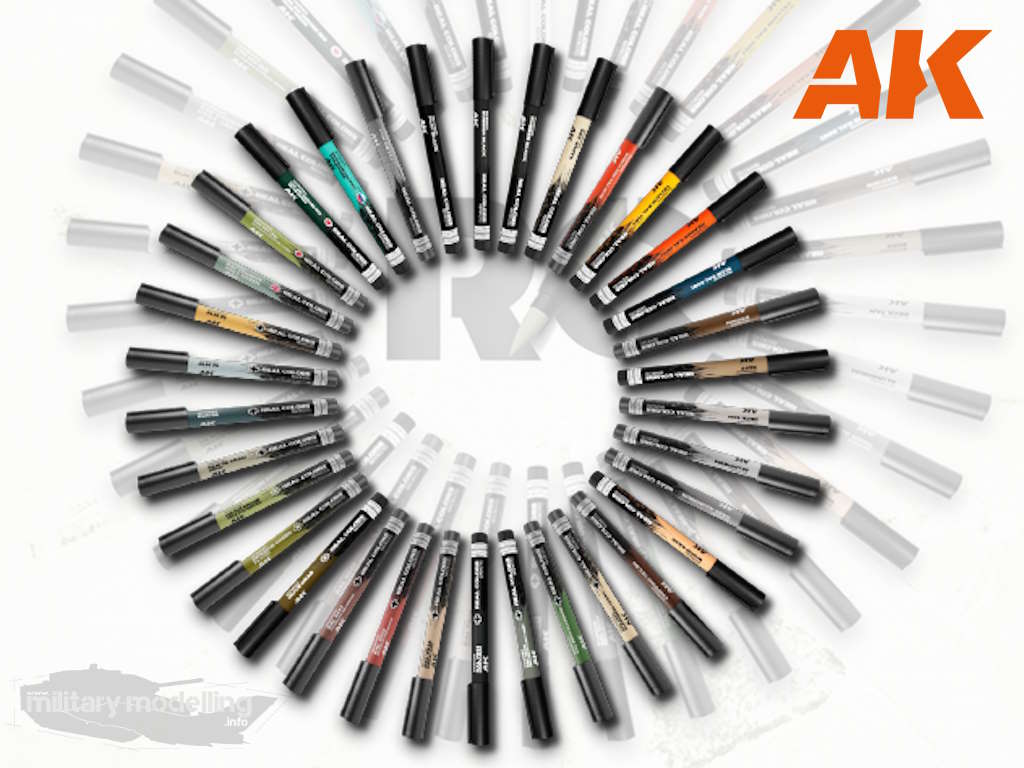 AK Interactive: REAL COLORS MARKERS
