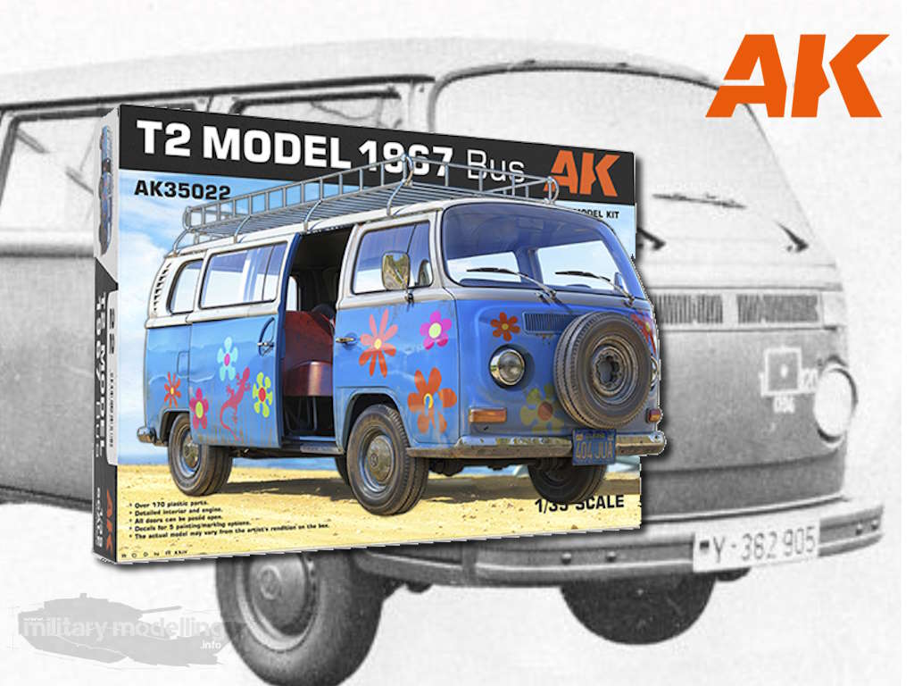 AK Interactive: T2 Model 1967 Bus