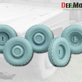 DEF.MODEL: German VW ILTIS sagged tire set (2) G90  (for ACE model 1/35 kit)