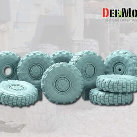 DEF.MODEL: M1001/M1014 MAN Tractor Michelin XL Sagged Wheel set